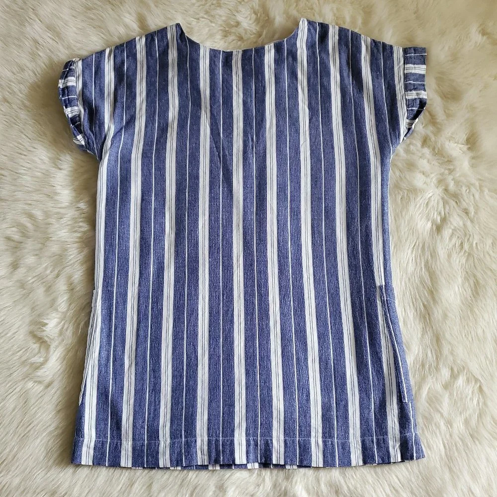 Tularosa X Revolve Warren Tunic Dress in Indigo Stripe Size Small EUC - Picture 6 of 13